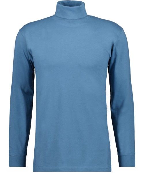 RAGMAN Unterzieh Rollkragen Pullover in -Extra Lang, Blau